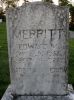 Headstone - Edward Merritt & Barbara Gerow